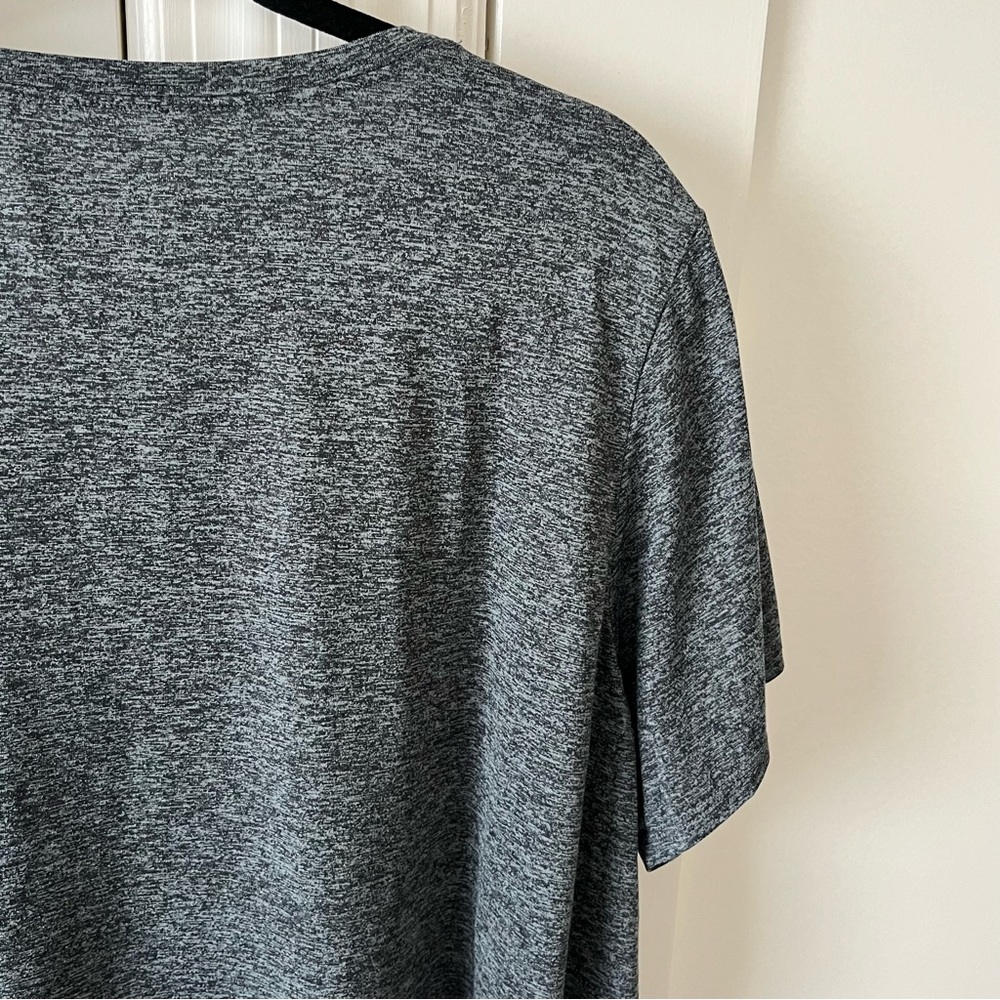 Nike Dri-Fit Athletic Short Sleeve Top Gray Sz 2X - Picture 11 of 15